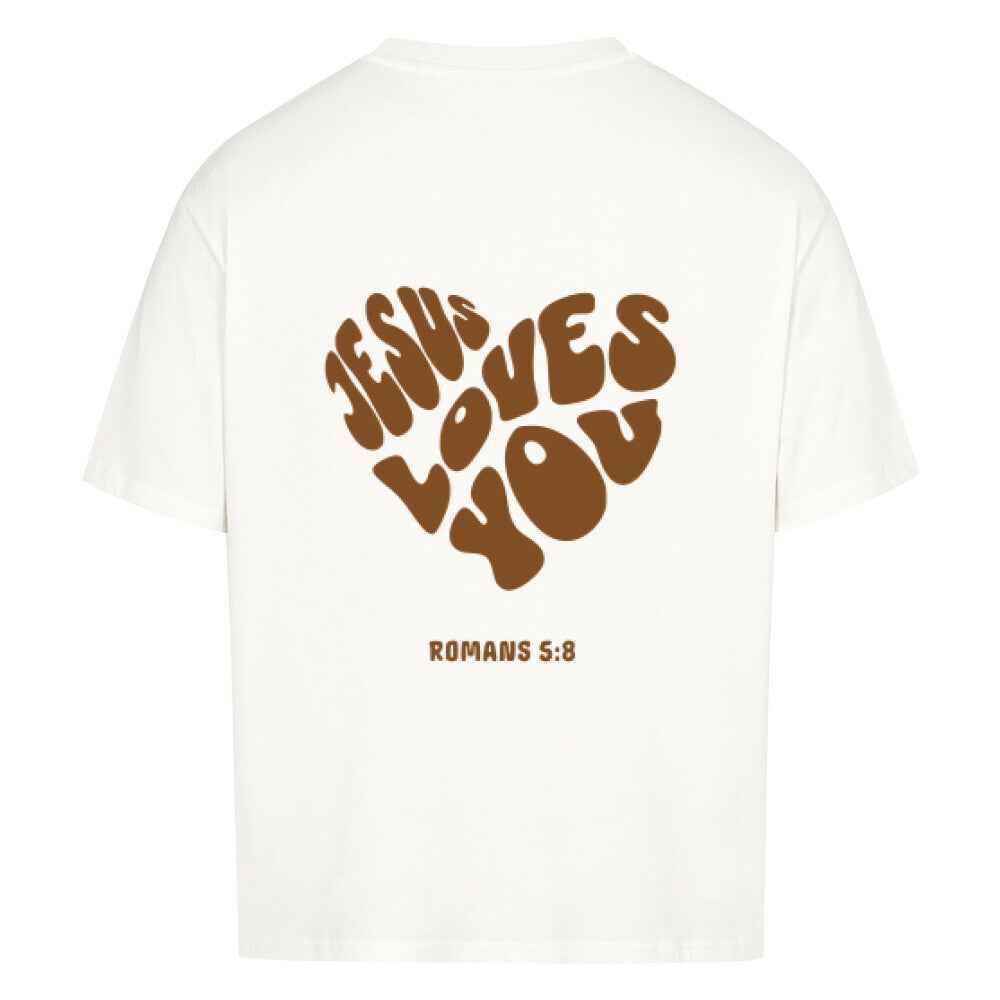 JESUS LOVES YOU OVERSIZE SHIRT