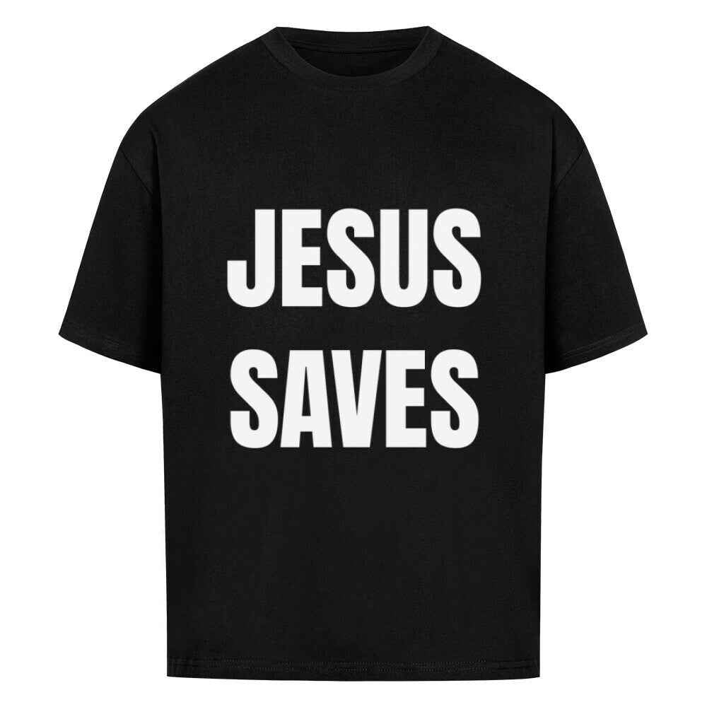 JESUS SAVES OVERSIZE SHIRT