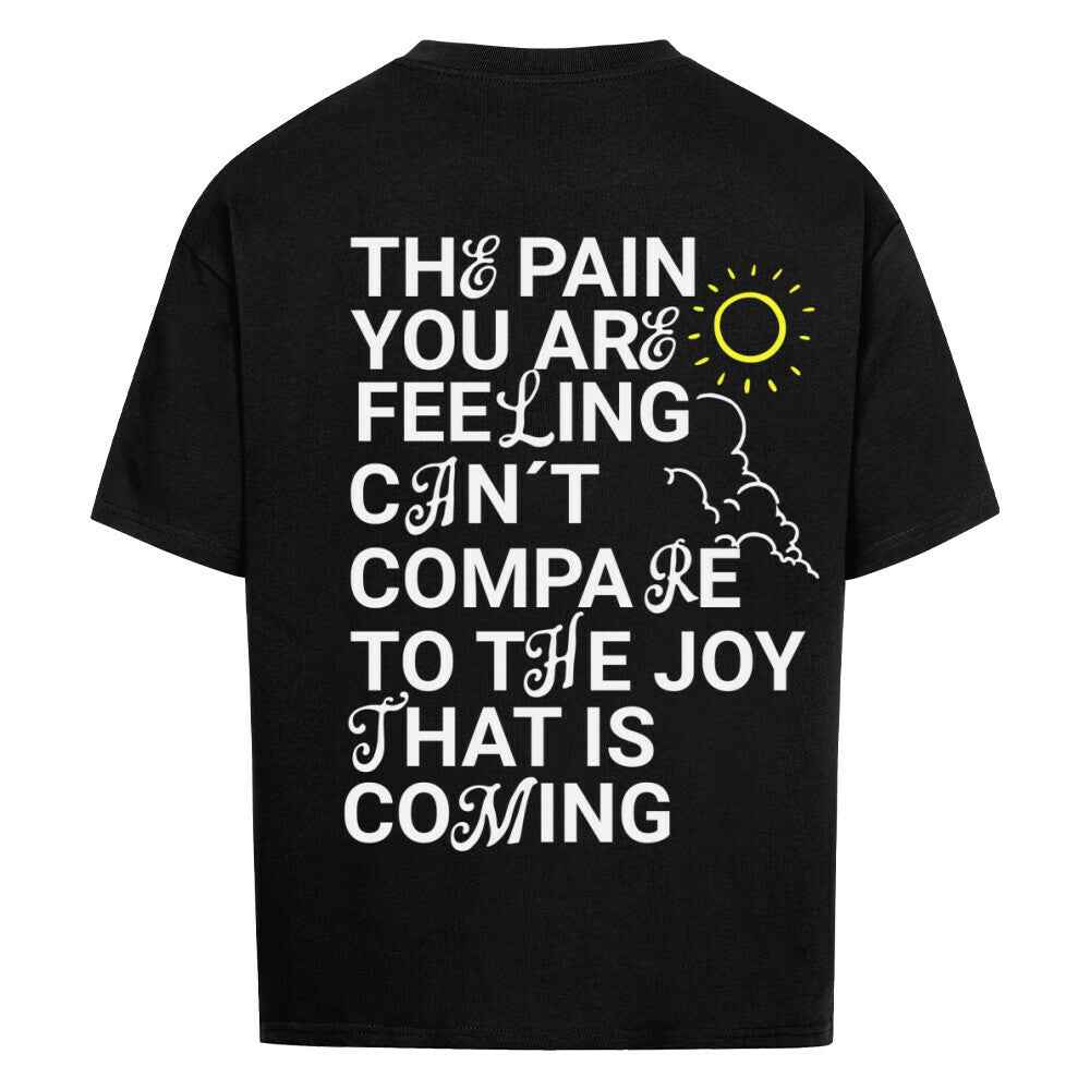 JOY IS COMING OVERSIZE SHIRT