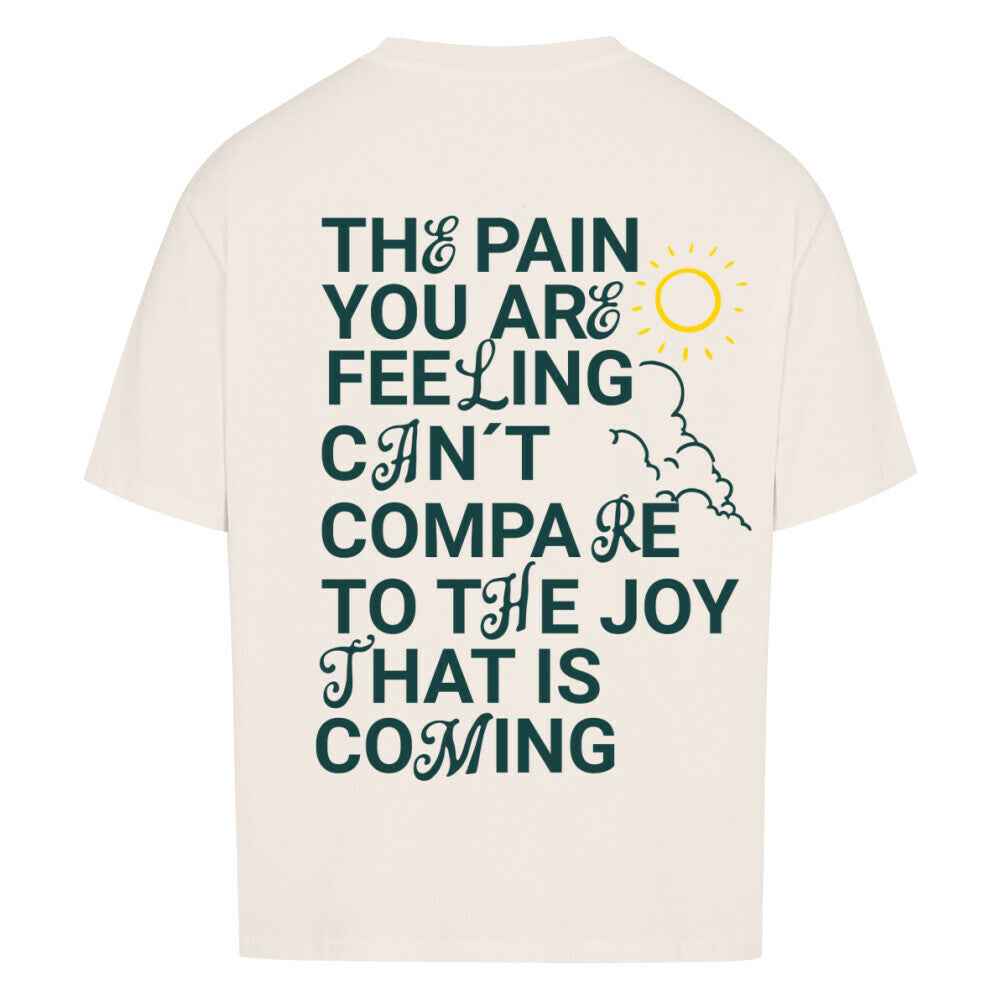 JOY IS COMING OVERSIZE SHIRT