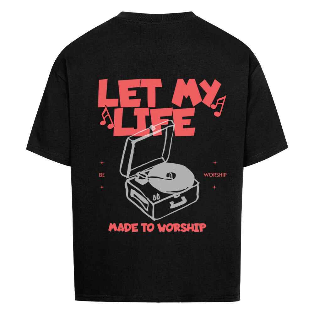 MADE TO WORSHIP OVERSIZE SHIRT