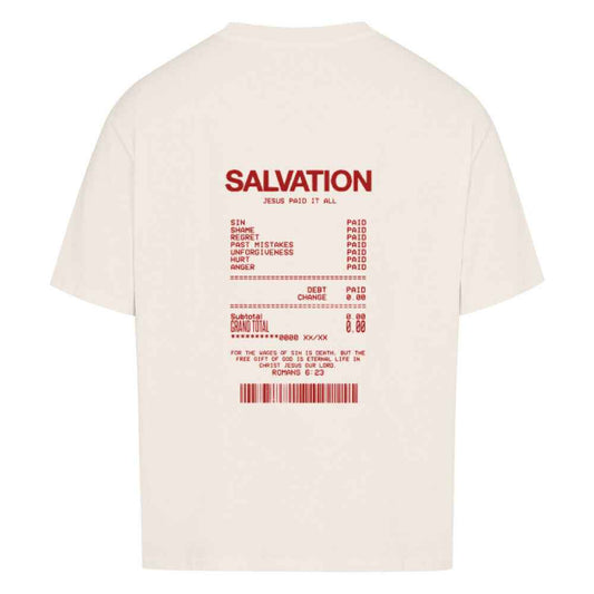 JESUS PAID IT ALL OVERSIZE SHIRT