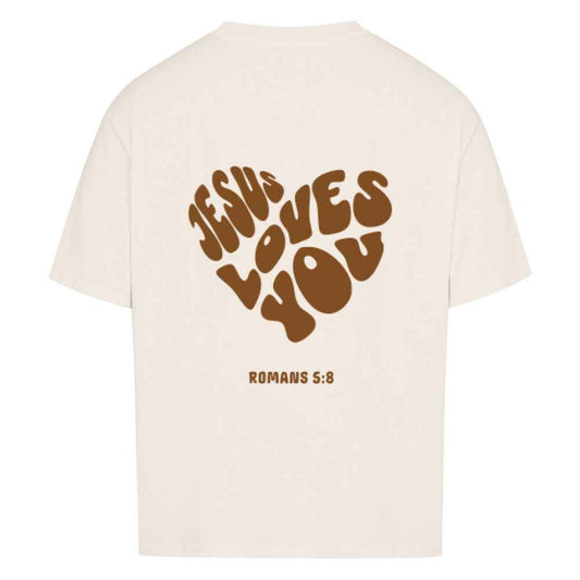 JESUS LOVES YOU OVERSIZE SHIRT
