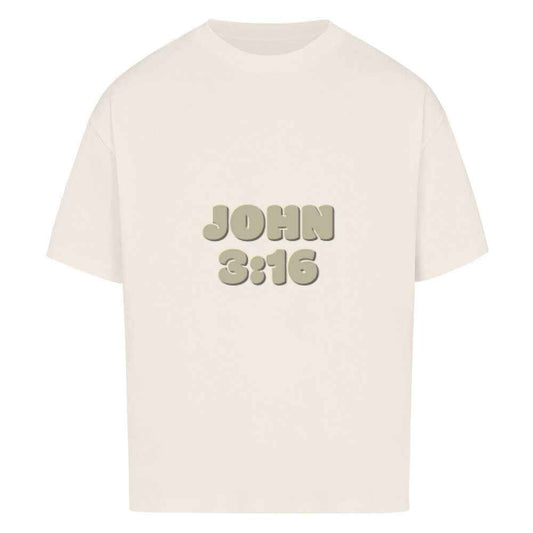 JOHN 3:16 OVERSIZE SHIRT