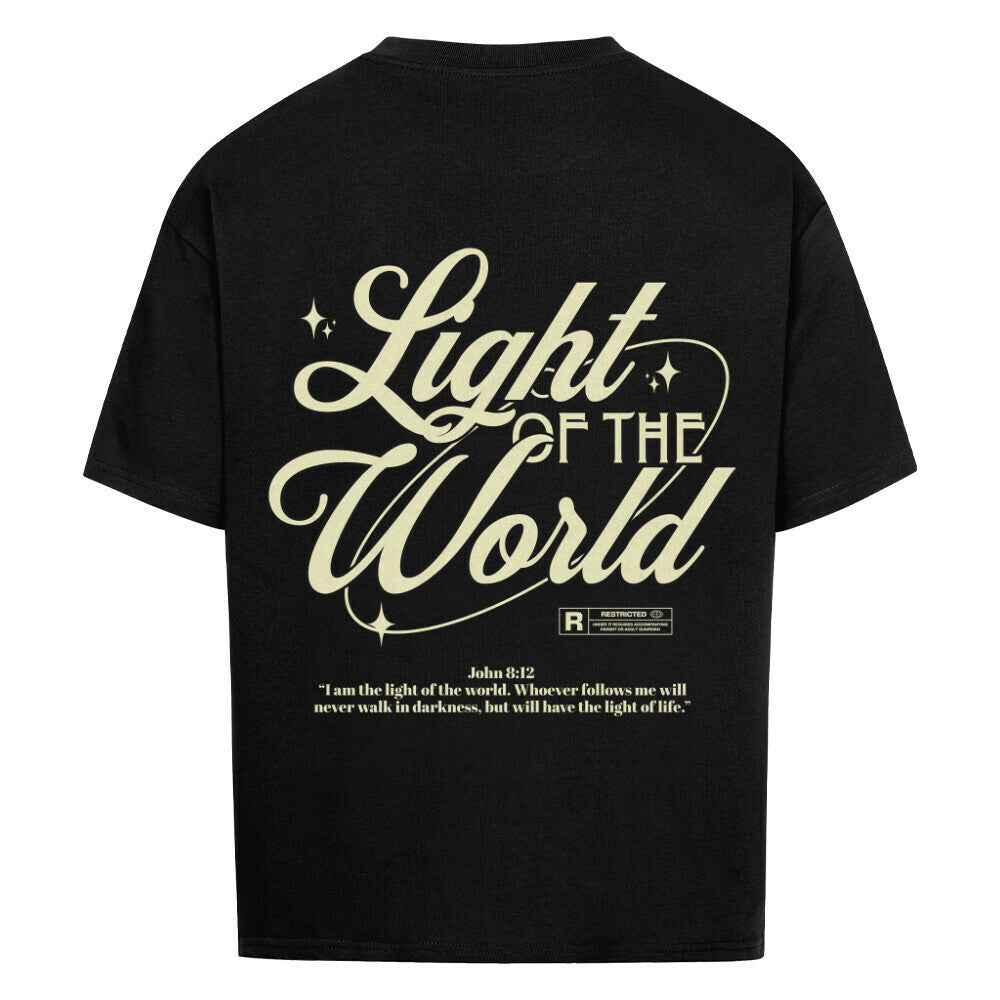 LIGHT OF THE WORLD OVERSIZE SHIRT