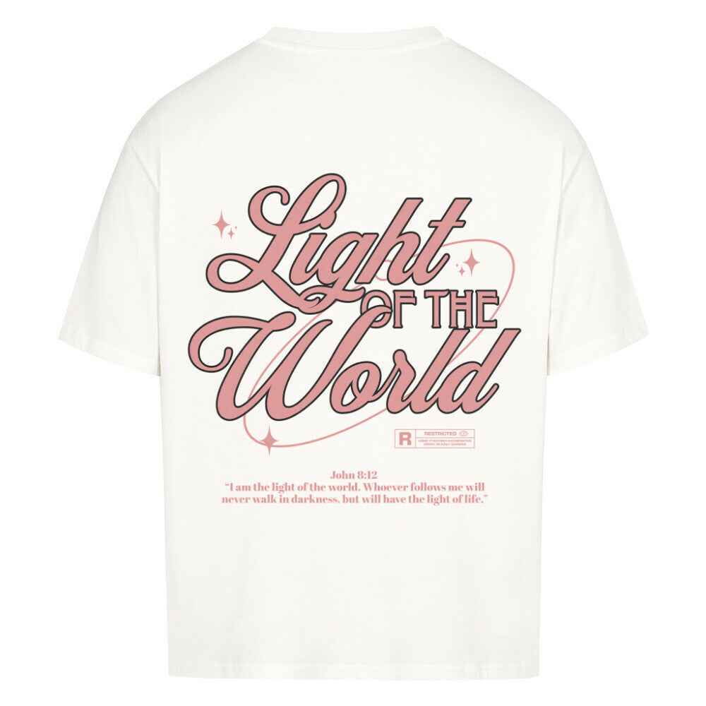 LIGHT OF THE WORLD OVERSIZE SHIRT