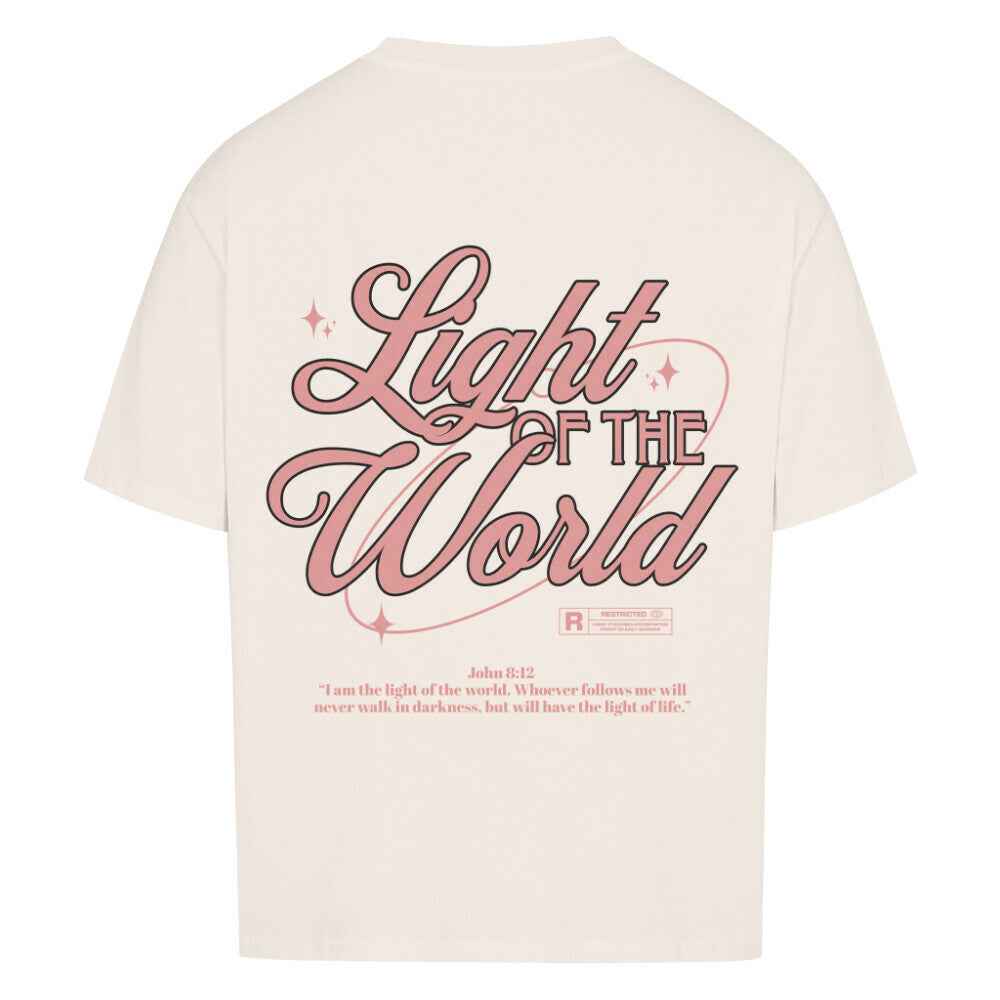 LIGHT OF THE WORLD OVERSIZE SHIRT