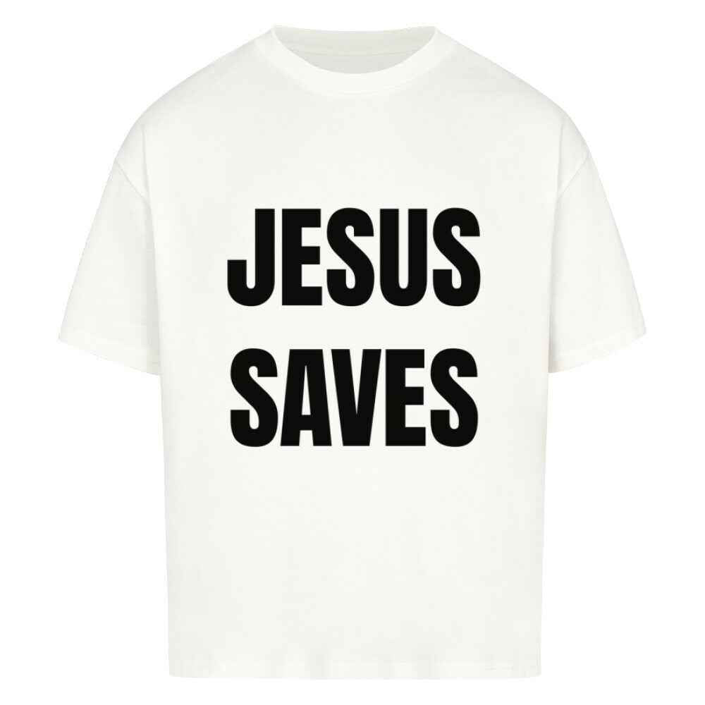 JESUS SAVES OVERSIZE SHIRT