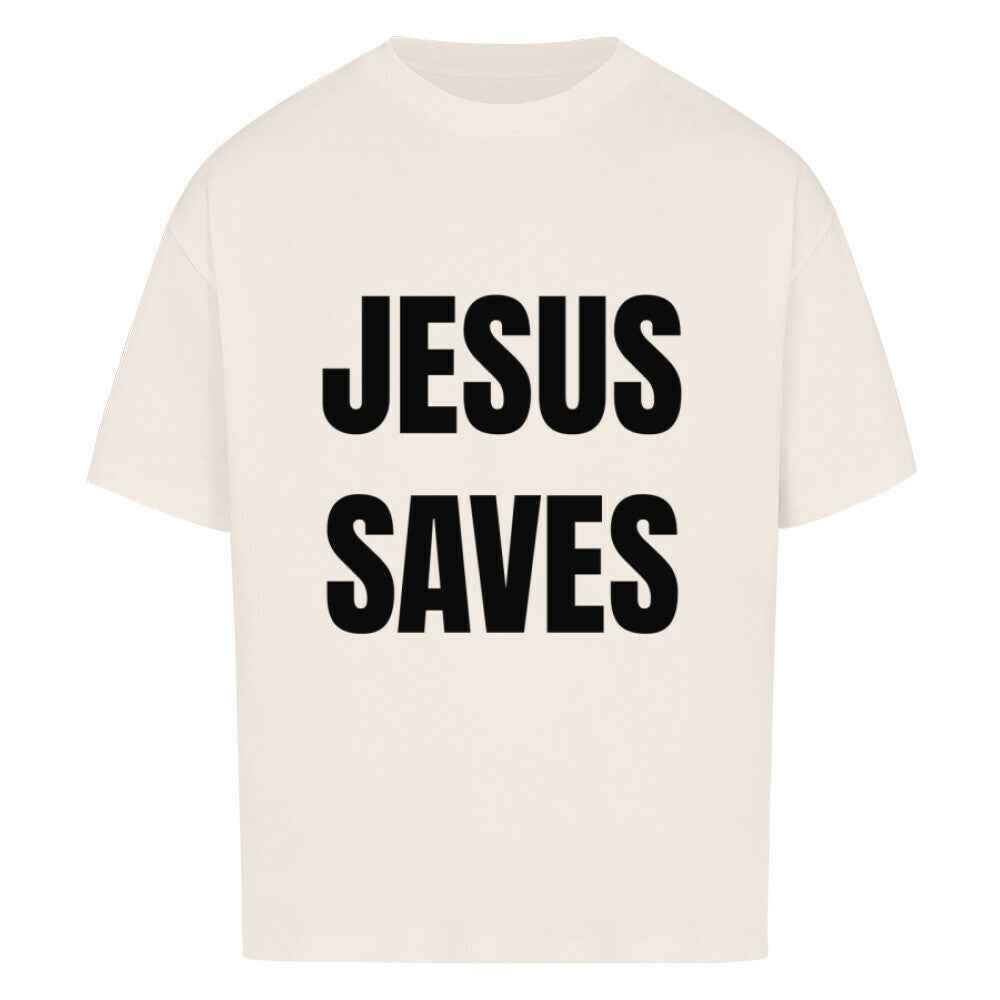 JESUS SAVES OVERSIZE SHIRT
