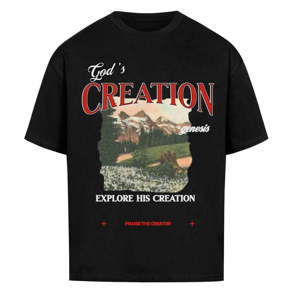 GOD'S CREATION OVERSIZE SHIRT