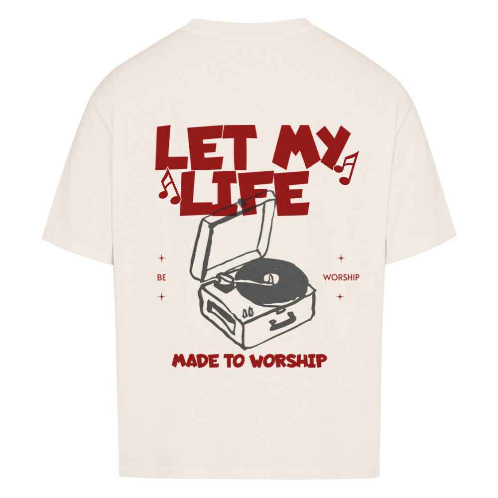 MADE TO WORSHIP OVERSIZE SHIRT
