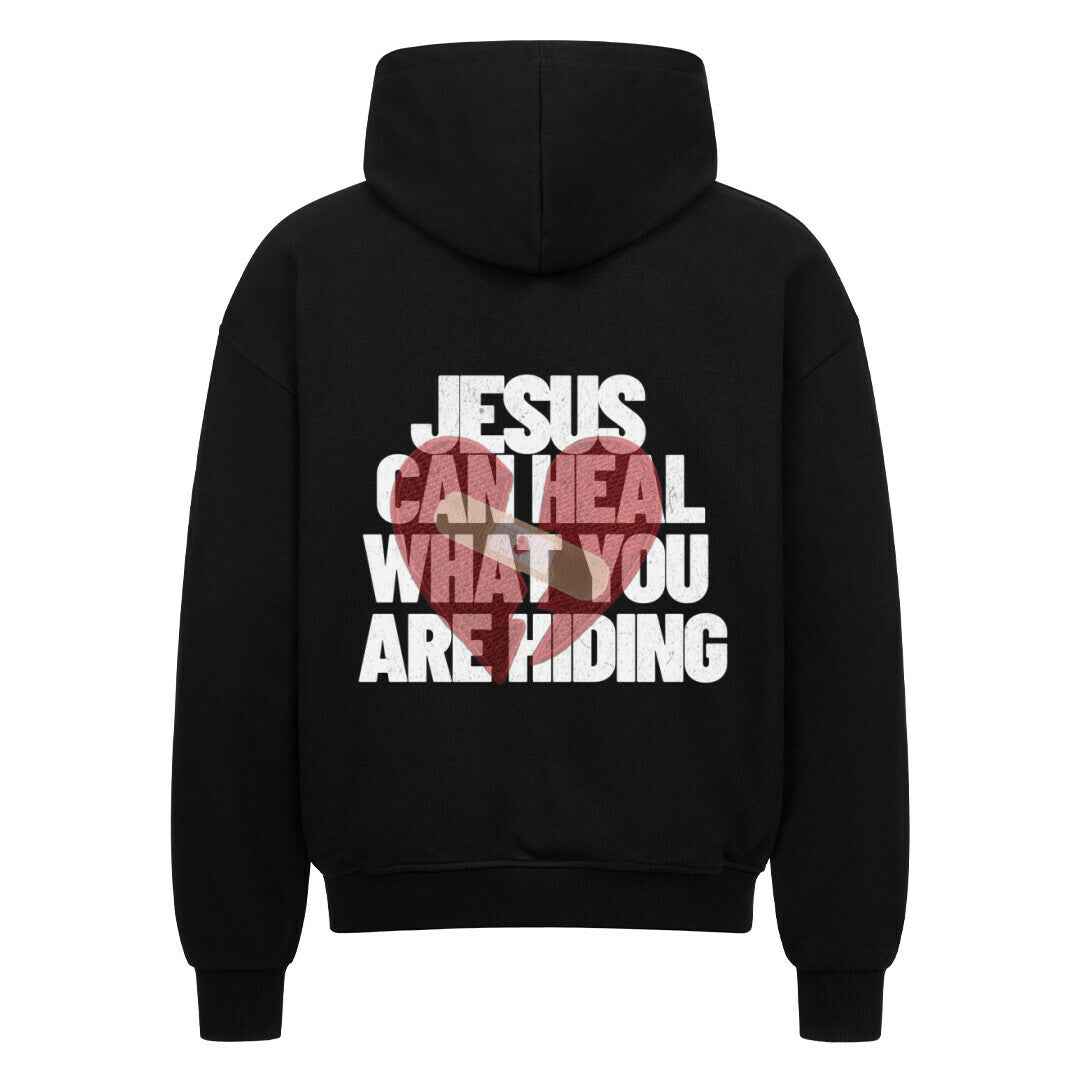 JESUS HEALS OVERSIZE ZIPPER