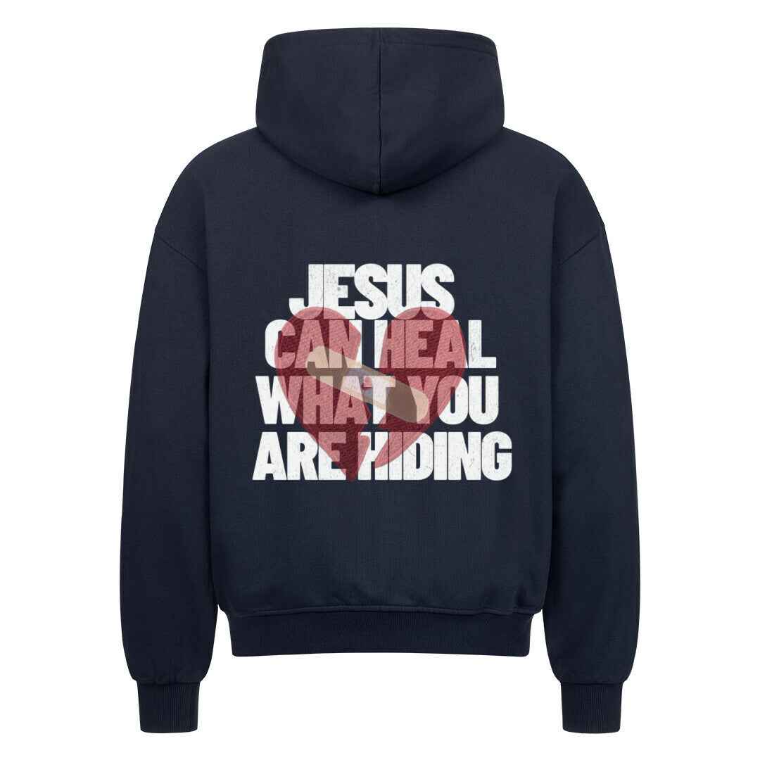 JESUS HEALS OVERSIZE ZIPPER