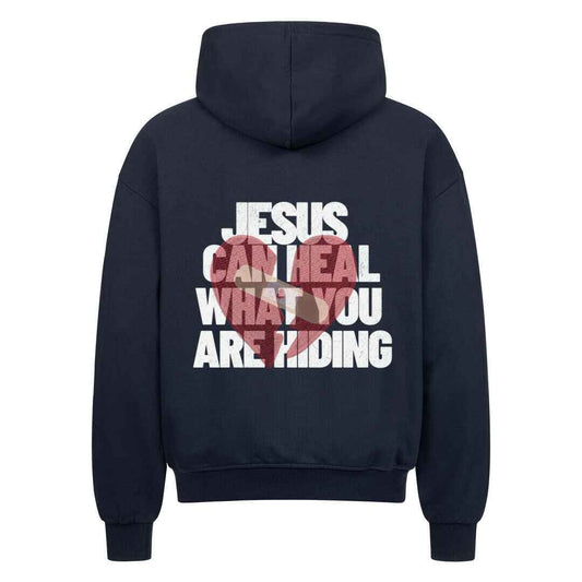 JESUS HEALS OVERSIZE ZIPPER