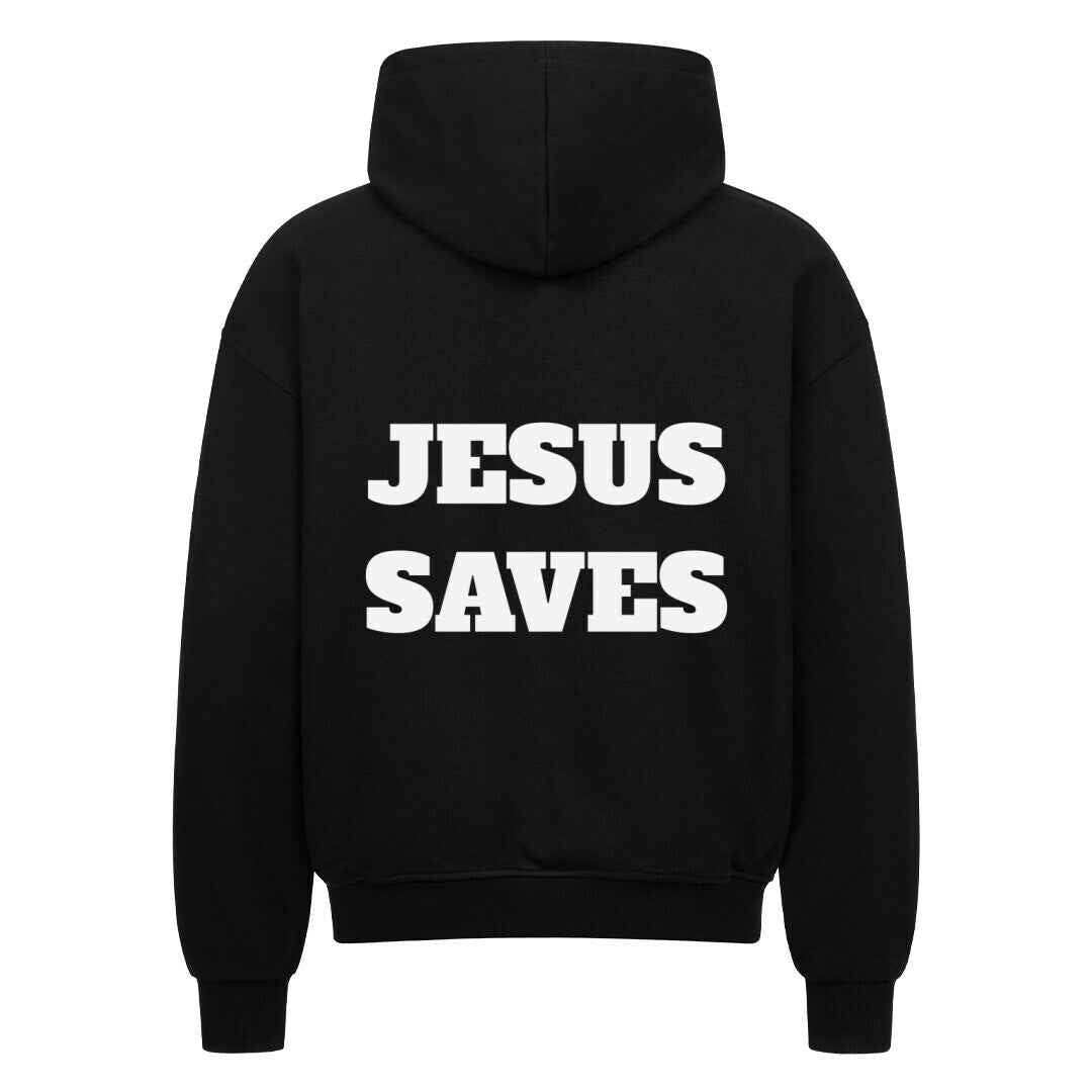 JESUS SAVES OVERSIZE ZIPPER