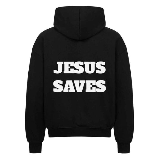 JESUS SAVES OVERSIZE ZIPPER