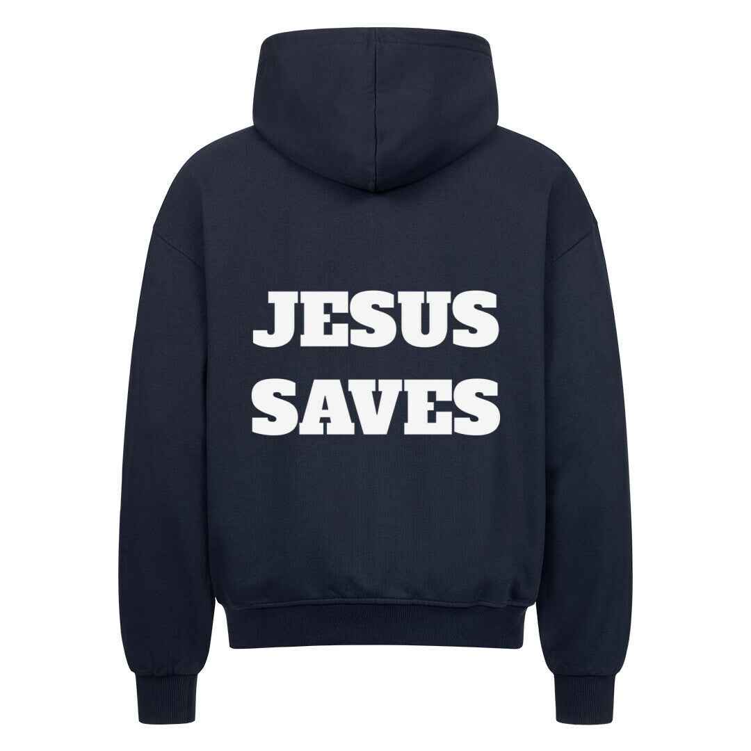 JESUS SAVES OVERSIZE ZIPPER
