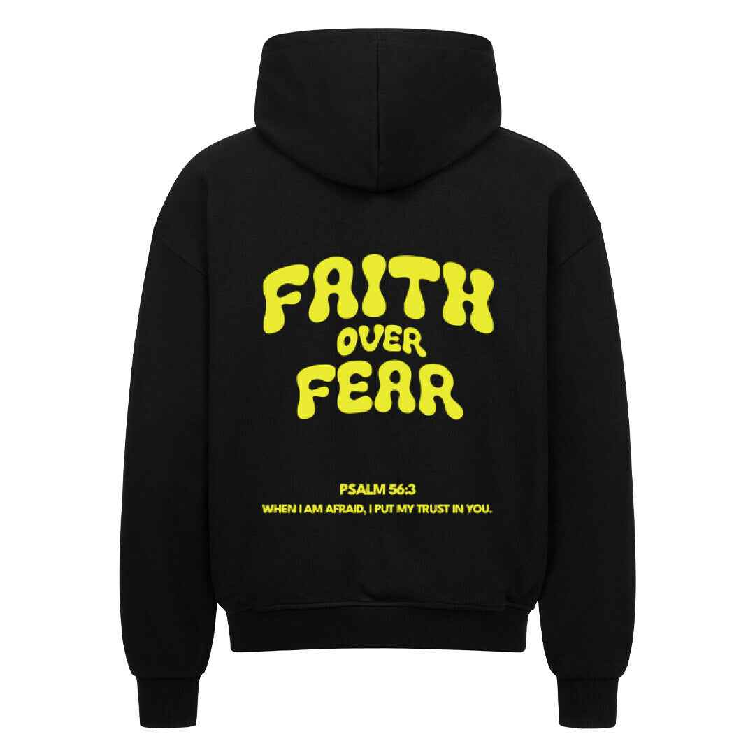 FAITH OVER FEAR OVERSIZE ZIPPER