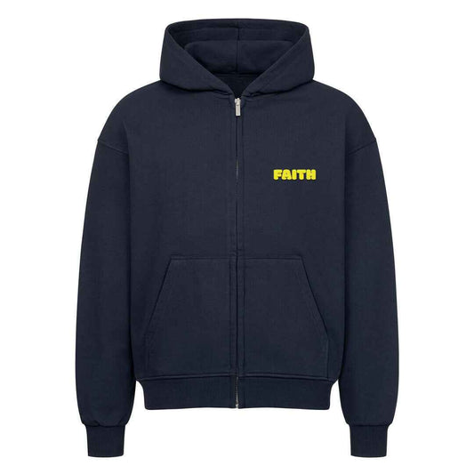 FAITH OVER FEAR OVERSIZE ZIPPER